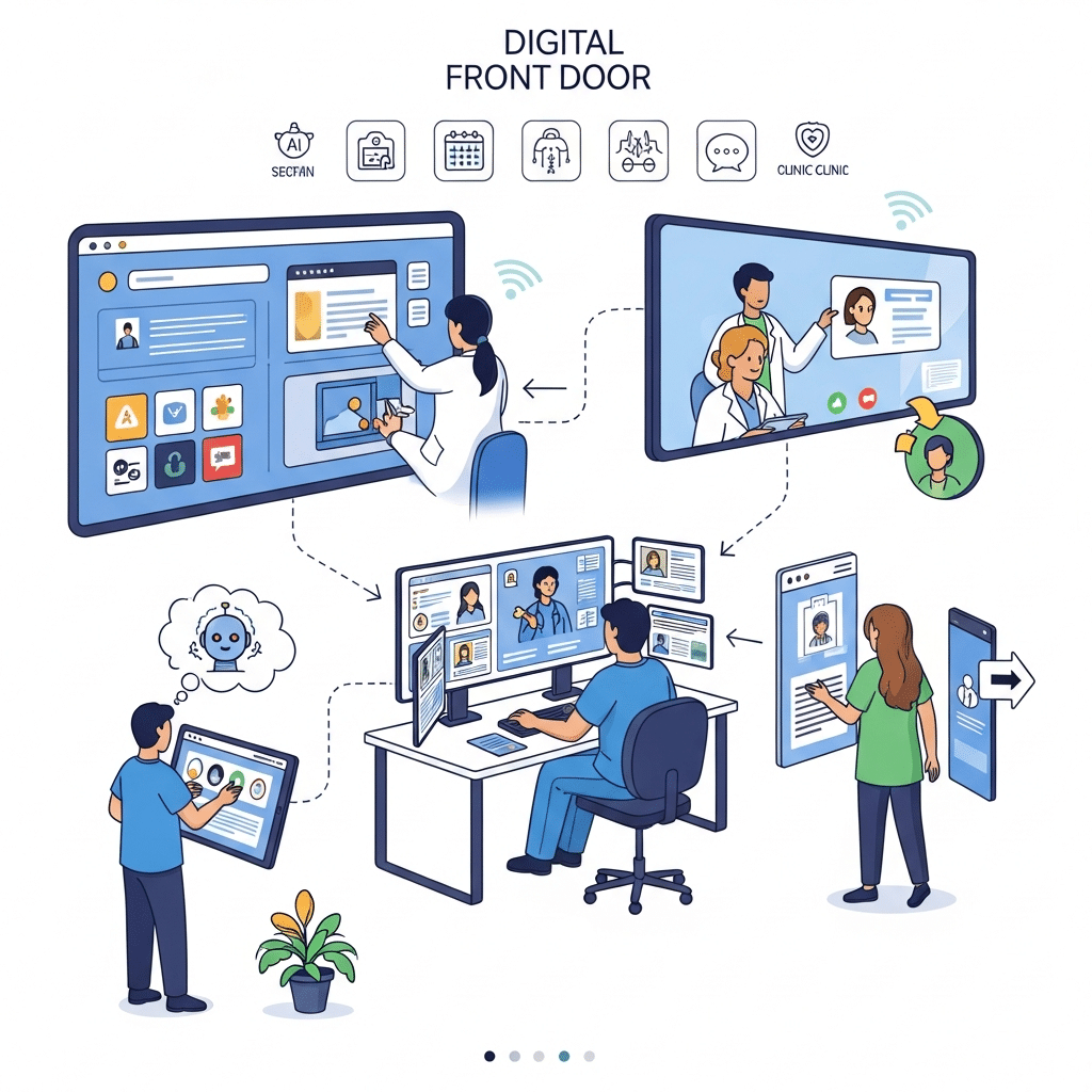 AI-Augmented Triage and Diagnostic Workflows