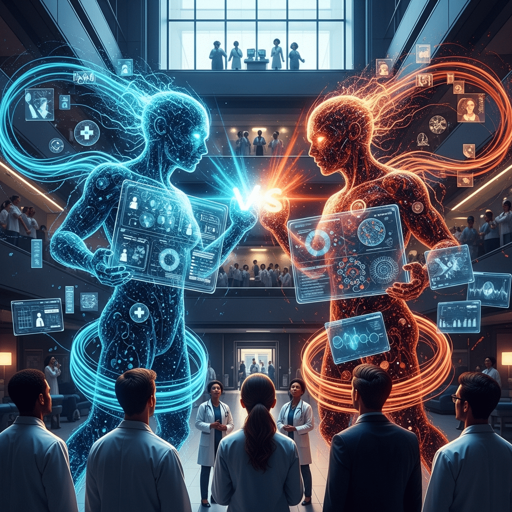 AI Giants Battle for Healthcare's Future