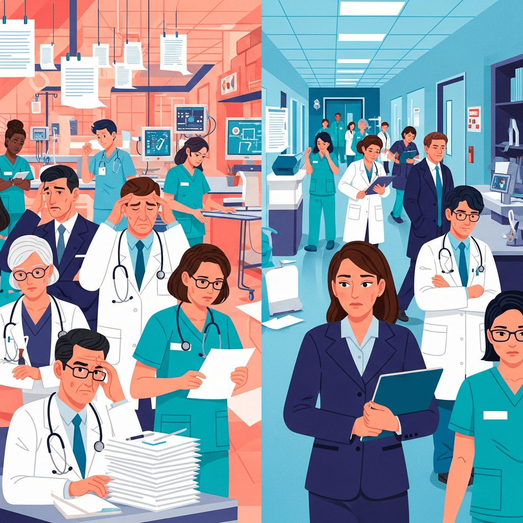 AI and Healthcare Labor: Two Realities