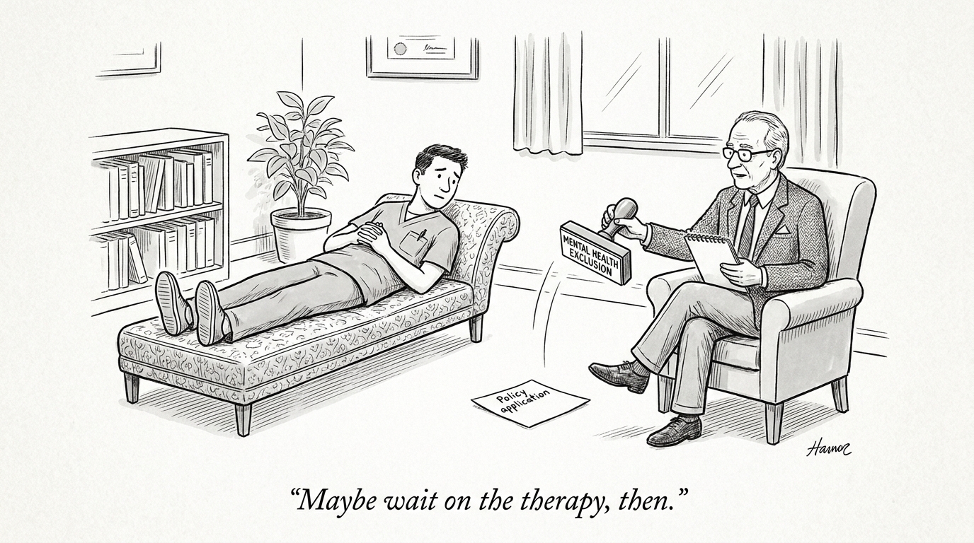 Disability Insurance for Residents: What Mental Health History Means for Your Coverage
