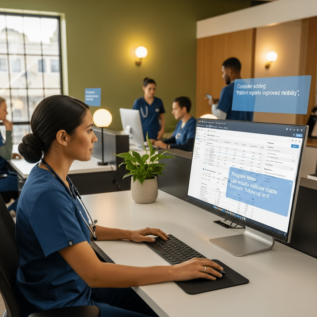 Embedded AI Workflows Transform Clinical Documentation Burden