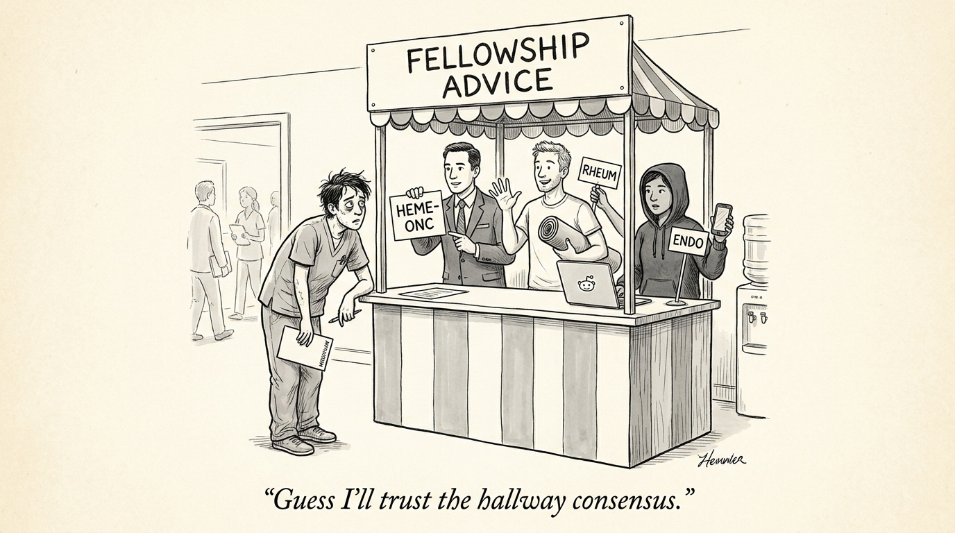 Endocrinology vs. Rheumatology vs. Hematology: Comparing IM Fellowships on Lifestyle, Pay, and Job Market