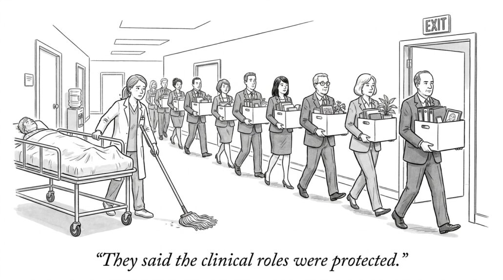 Hospital Layoffs Reshape Physician Employment Stability Calculus