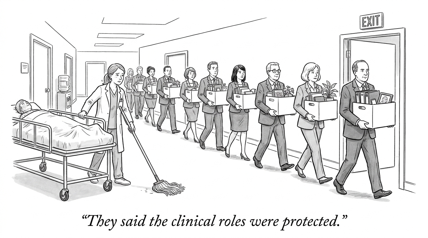 Hospital Layoffs Reshape Physician Employment Stability Calculus
