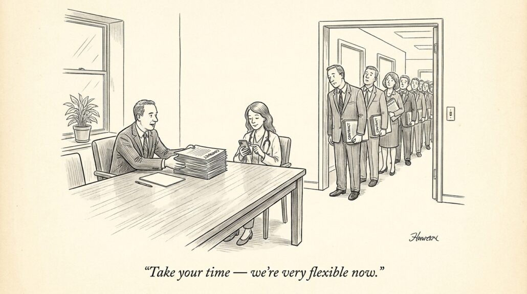 Locum Priorities Reshape Physician Hiring Leverage