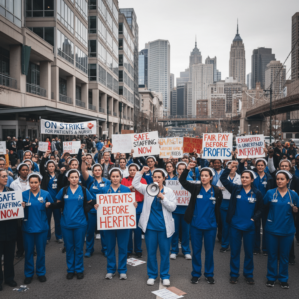 NYC Nursing Strike Signals Deeper Workforce Crisis