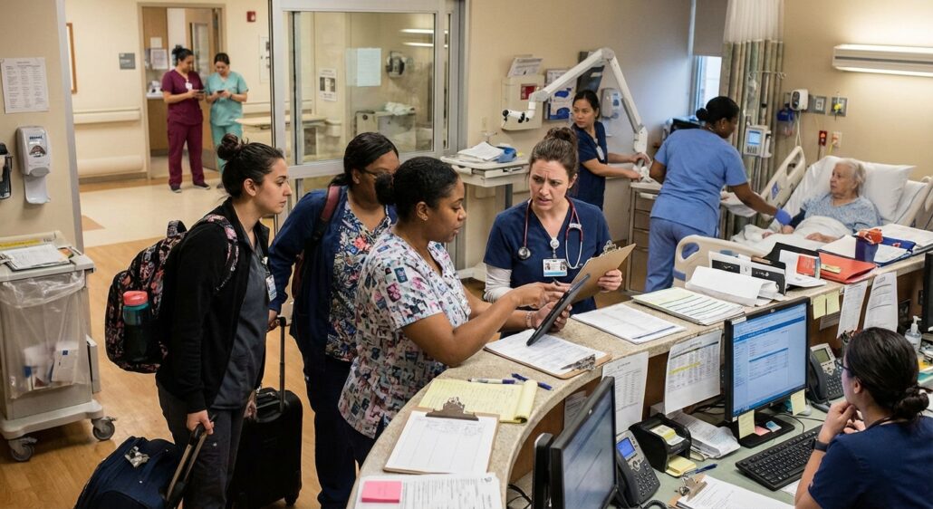 Nursing Shortage: Labor, Travel, and Automation