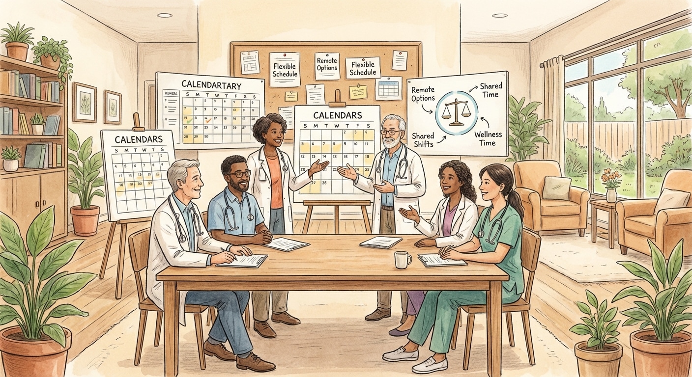 Reframing Physician Burnout: Leadership, Flexibility, Retention