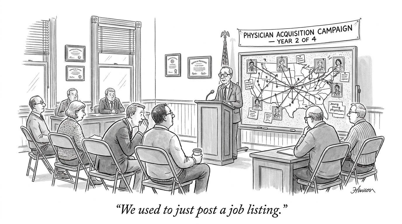 Rural Systems Deploy Capital-Intensive Physician Recruitment Tactics