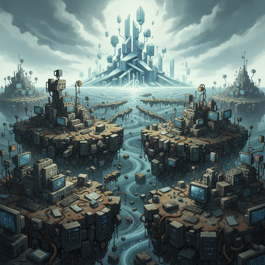 The Infrastructure Crisis Holding Healthcare AI Hostage: Why EMR Fragmentation Matters More Than Algorithms