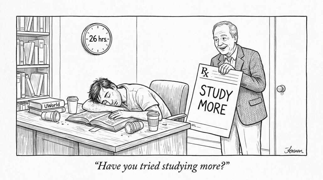 Why You Can't Study Your Way Out of Burnout: Breaking the Exhaustion-Learning Cycle